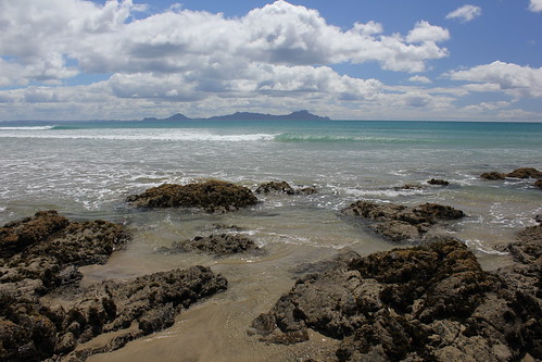 travel sea newzealand sky holiday beach clouds coast cove northland waipu