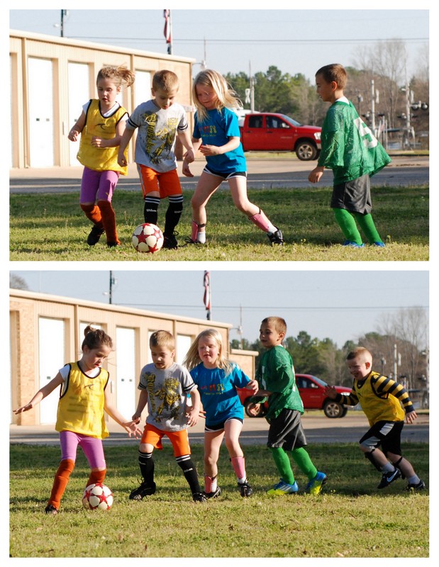soccer practice before 2nd game3