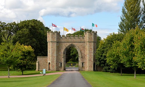 ireland castle wales court jack scotland flag union herefordshire hampton gatehouse 2014 04082014