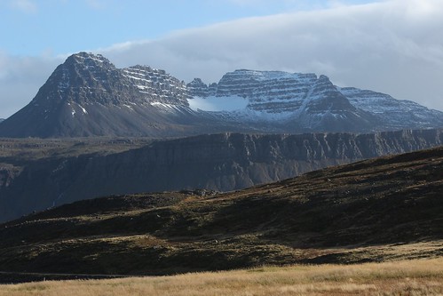 autumn mountain landscape iceland layers westfjords
