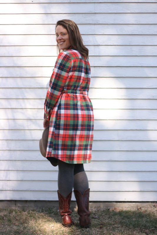 Simplicity 8014 in Mammoth Plaid