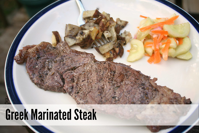 Greek Marinated Steak