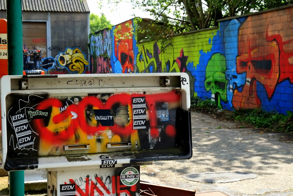 streetart | ghosttown doel . belgium
