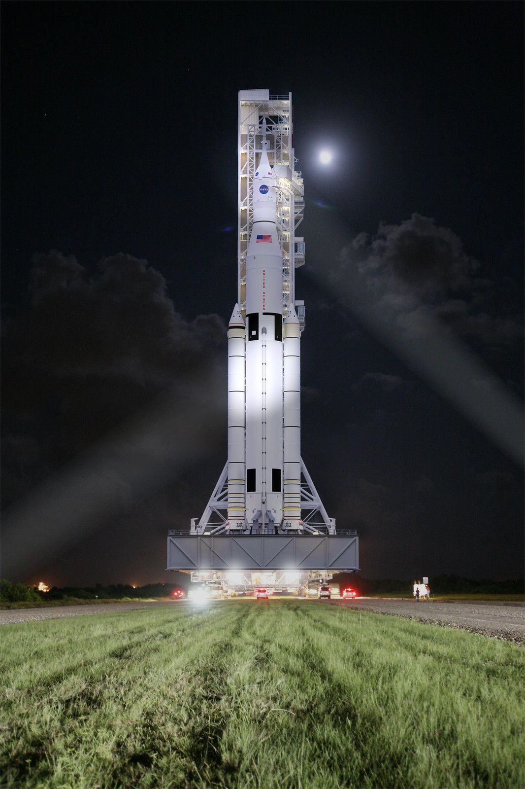 NASA Space Launch System (SLS) Rocket
