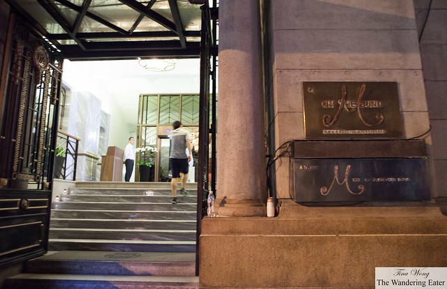 Entrance to M on the Bund and The Glamour Bar