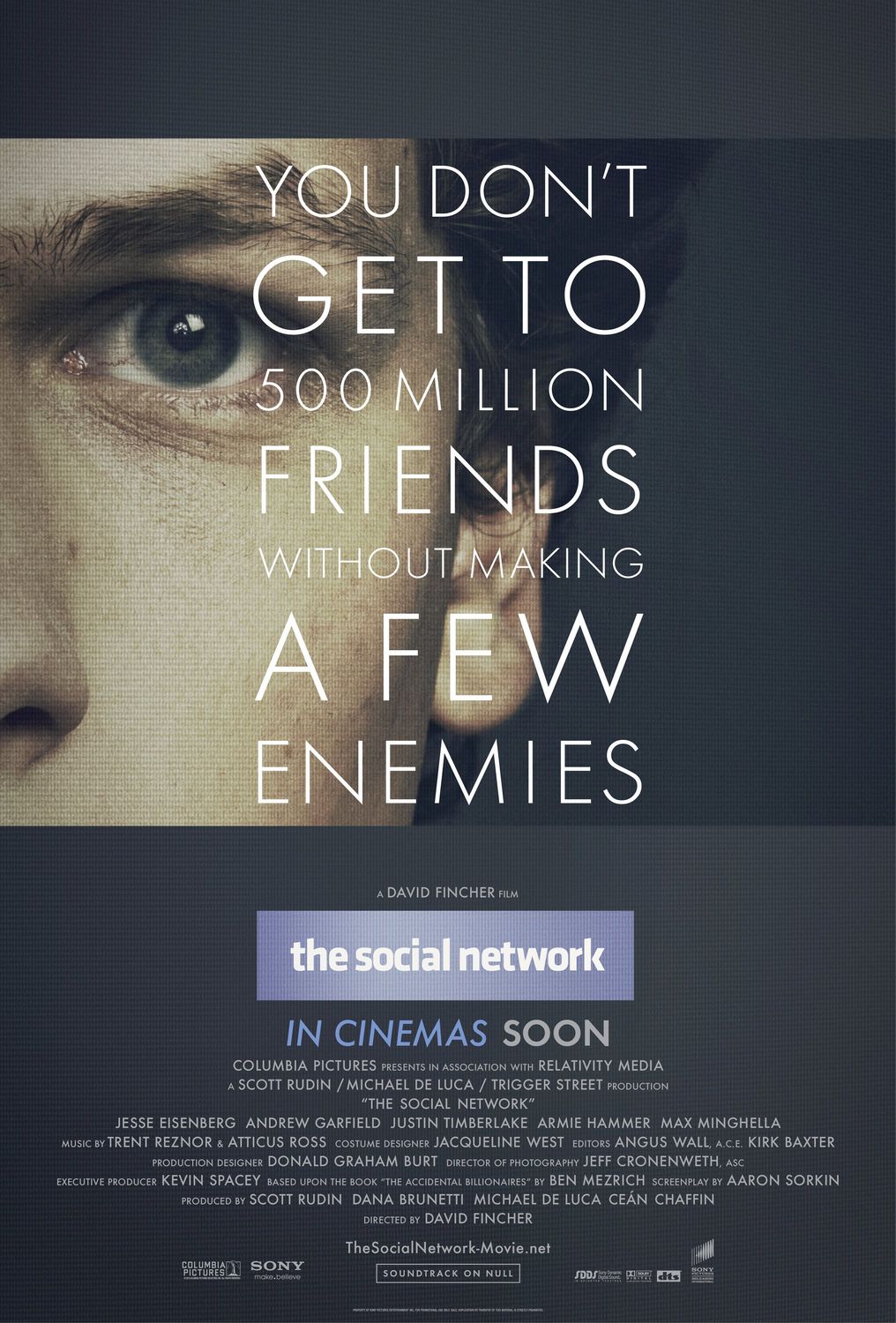 The Social Network (2010) | Amazing Movie Posters