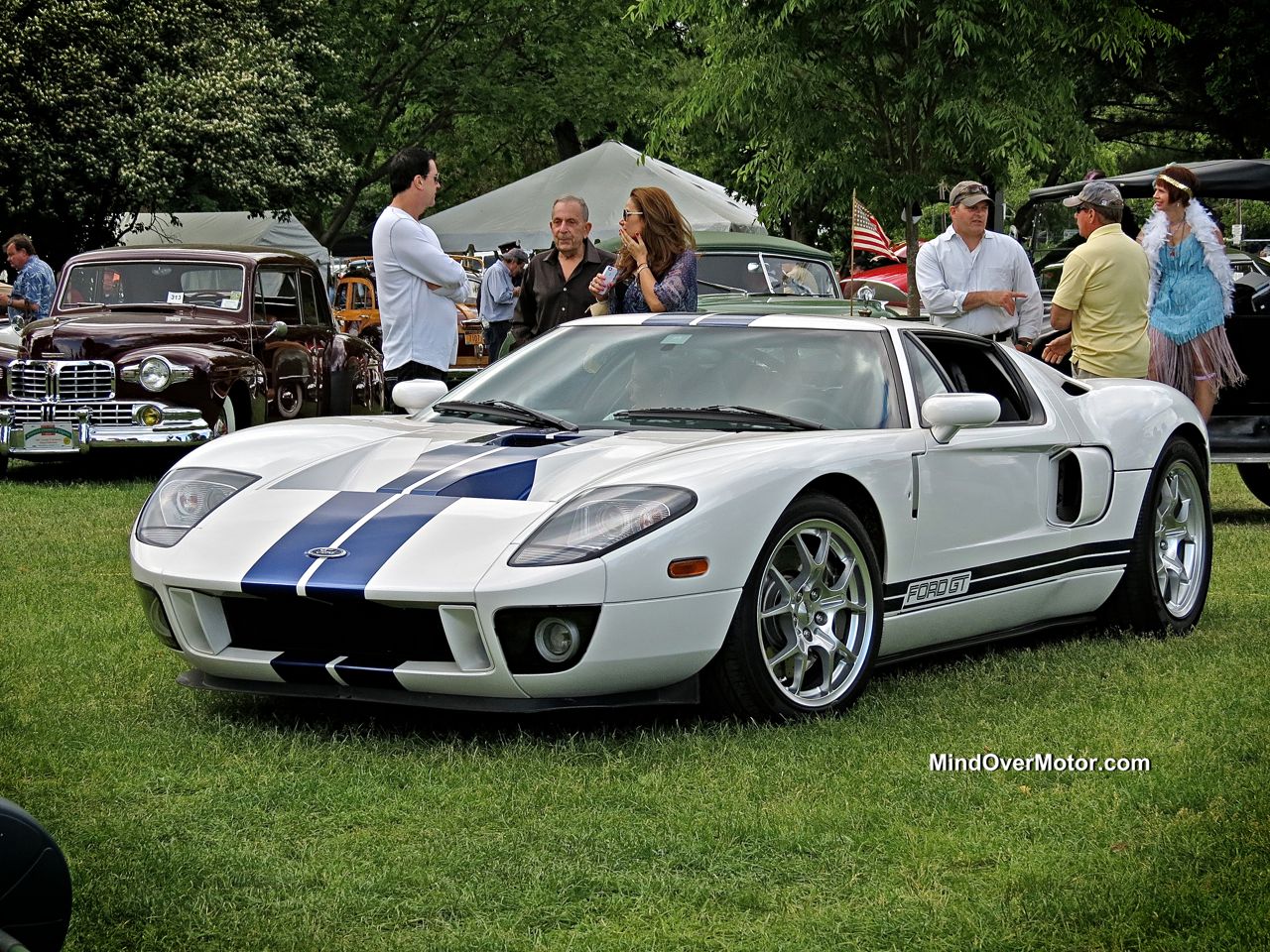 Ford GT supercar at the Greenwich Concours
