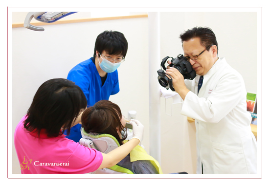 みずこし歯科医院　愛知県豊田市　出張撮影　屋外撮影　屋内撮影　プロフィール写真　治療写真