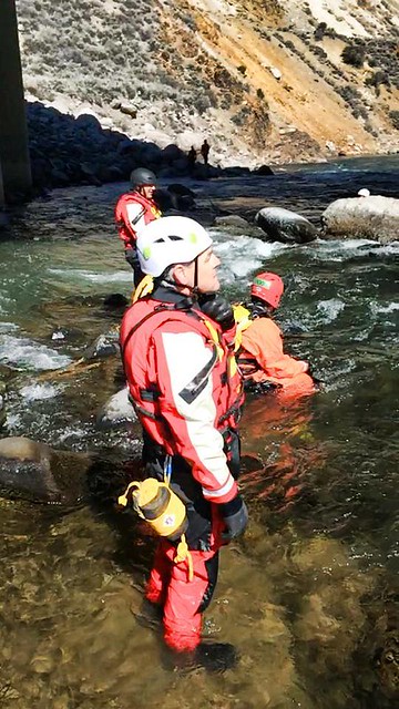 Swiftwater Rescue Training (photo courtesy of Specialized Rescue Inc.)