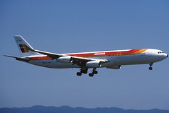 Iberia A340-313 EC-154 GRO 07/06/1996
