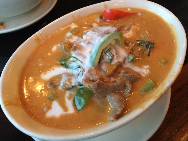 Panang curry beef - Thai Thani Kitchen