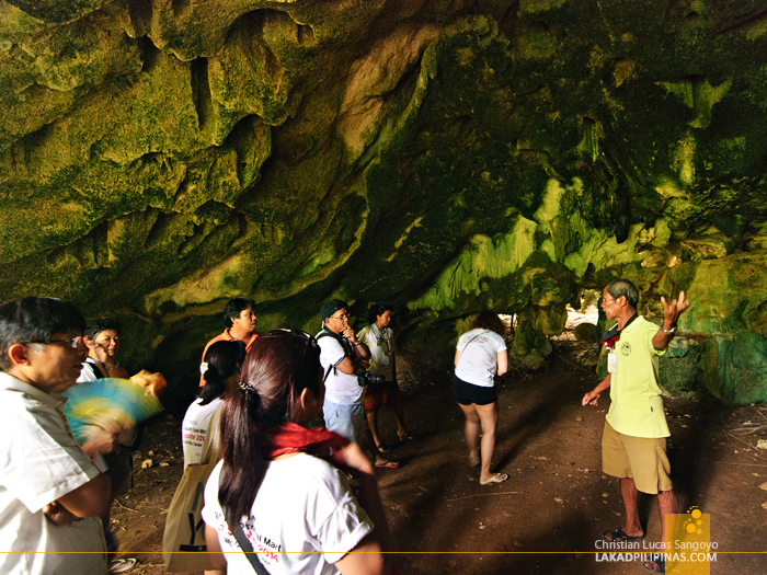 One of the Five Caves of Lamanoc Island in Anda, Bohol