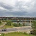 CN Train & Yellowhead Highway, Edmonton