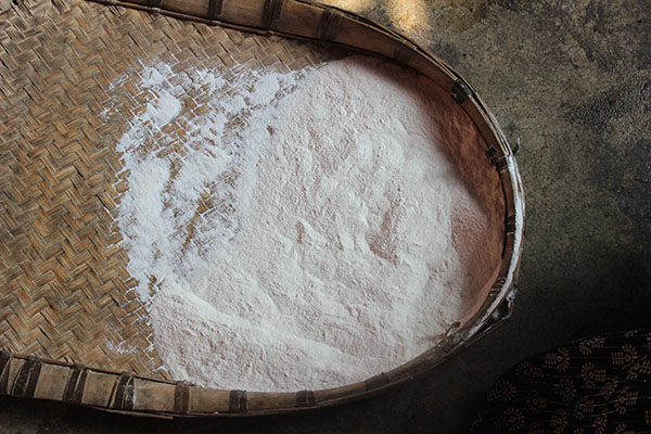 rice flour freshly ground