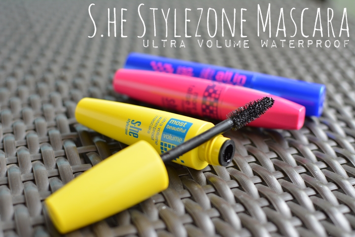 s.he stylezone most beautiful volume ultra volume waterproof mascara