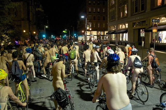 World Naked Bike Ride 0001 Boston, MA, USA