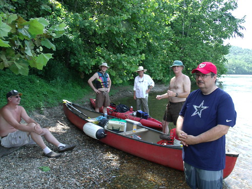 Alumni members get ready to float the river.  Staying connected with the outdoors and Virginia State Parks is an important part of the Alumni Association.