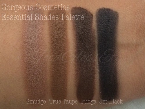 Gorgeous Cosmetics Essential Shades Palette #gcessentialshadespette
