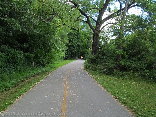 The Erie Canal Path after Lock 32, Rochester, New York
