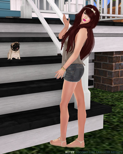 Waiting For A Delivery - New Post @ Second Life Fashion Addict