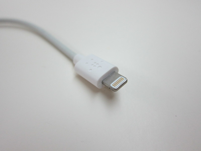 Belkin 6 Inch Lightning to USB ChargeSync Cable - Lightning Head