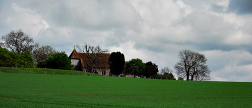 church landscape kent nikon view farmland fields d200 bilsington 18200mmvr stpeterstpaul