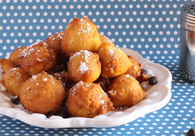 Ricotta Fritters with Chocolate