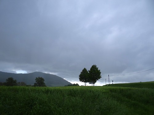 trees sky nature rain weather clouds germany landscape deutschland spring day hessen view hills fields hesse