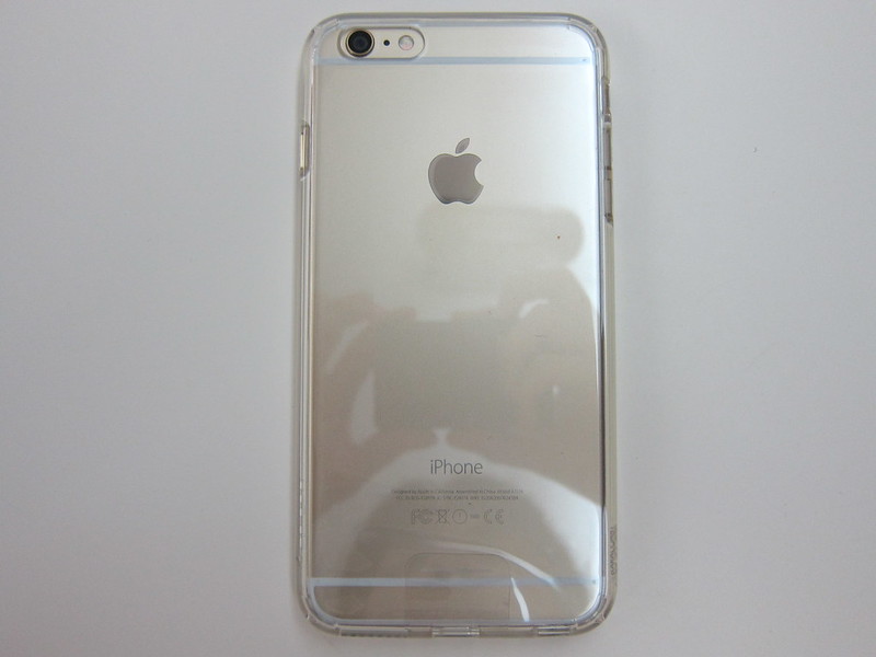 Spigen iPhone 6 Plus Ultra Hybrid Case - With iPhone 6 Plus Gold - Back