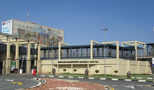 Chris Hani Baragwanath Hospital only hospital in Soweto largest in Sub Saharan Africa South Africa