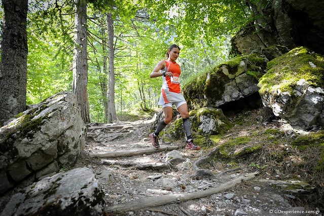Hristina Kozareva, νικήτρια του 11ου Olympus Marathon © GOExperience
