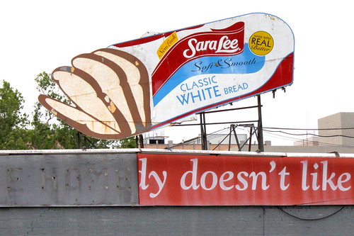 Old Sara Lee Bread Billboard Sign