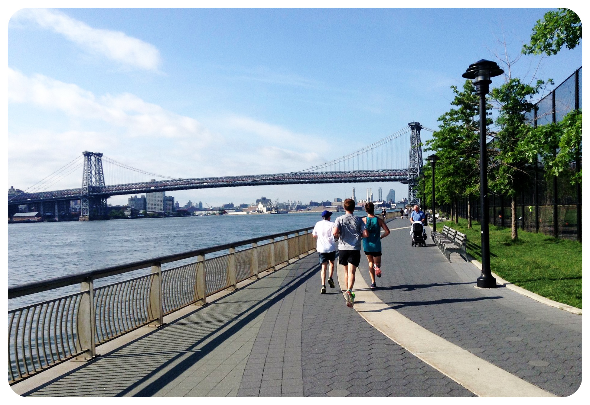 east river running path