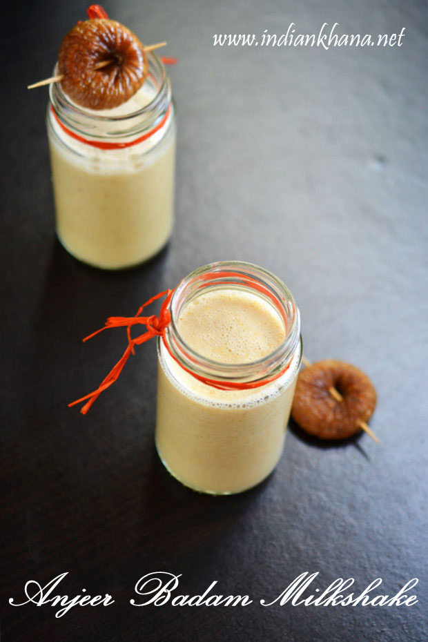 Vegan-Figs-Almond-Milkshake-Recipe