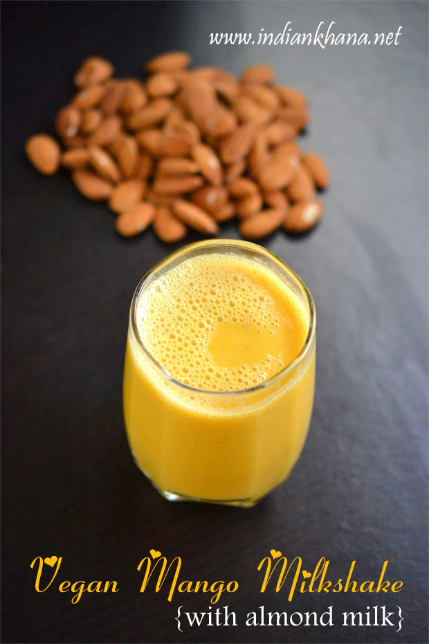 Vegan-Mango-Almond-Milkshake-Recipe