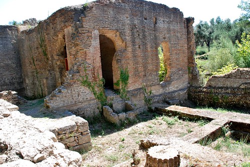 house ruins greece olympia nero