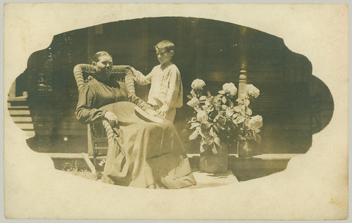 RPPC Woman and Child