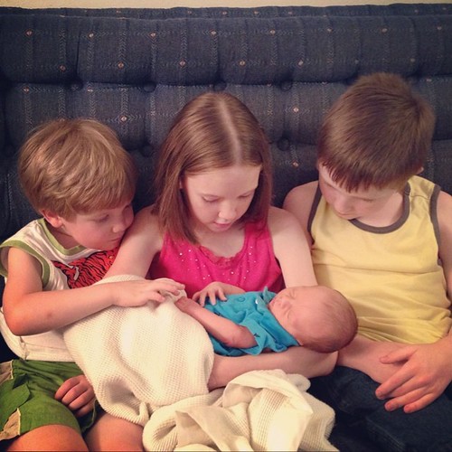 Meeting cousin Levi for the first time!