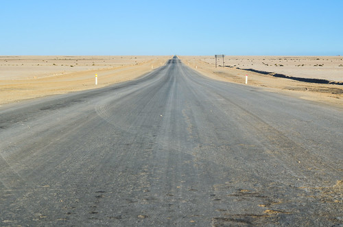 The salt road of the Namib coast