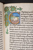 Illuminated and historiated initial in Lactantius, Lucius Coelius Firmianus: Opera