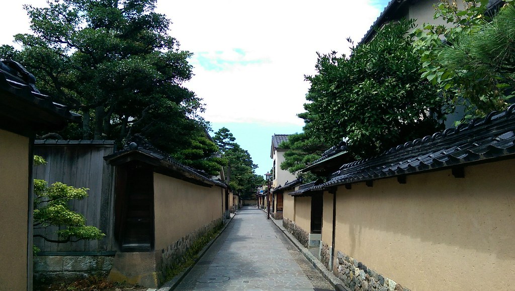 Samurai district in Nagamachi area