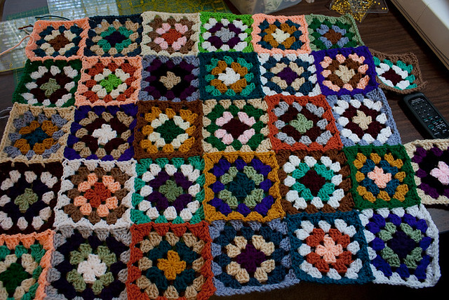 Old-Fashioned Granny Squares