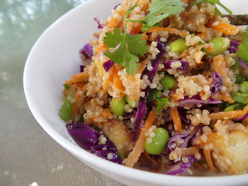 August 25 #dailylunches - Thai tofu quinoa bowl