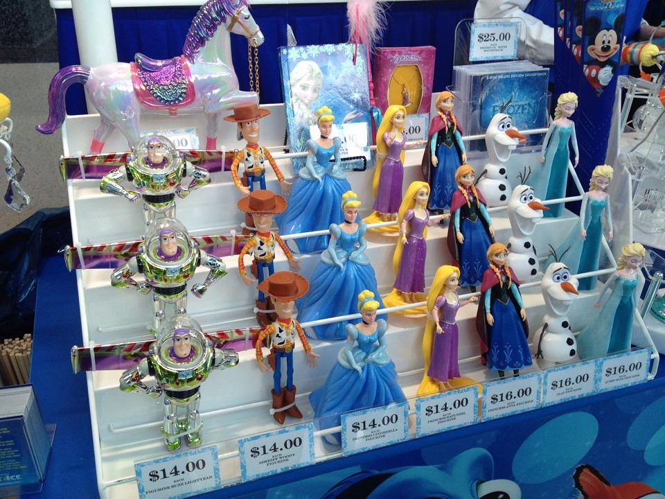 Frozen merchandise at Disney On Ice Inside the Magic