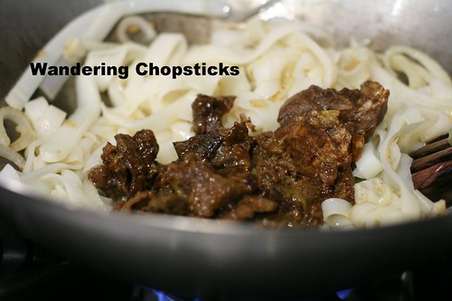 Chinese Char Siu (Barbecued Pork) Bok Choy Chow Fun (Rice Noodle) Stir-Fry 5