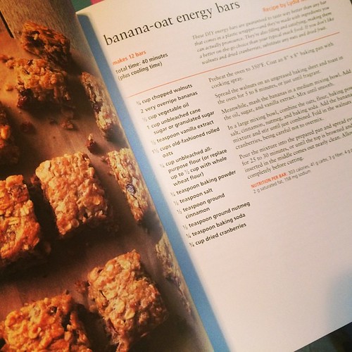 Sundays #foodie project! @williebeatfat are going to make these from @runnersworldmag #cookbook! #rwcookbook #runnersworld #cooking #bars