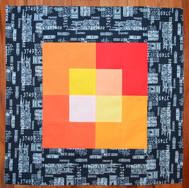 Pillow in progress - Canvas pattern