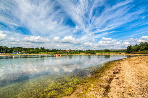 england sky water clouds canon derbyshire sunny reservoir hdr photomatix