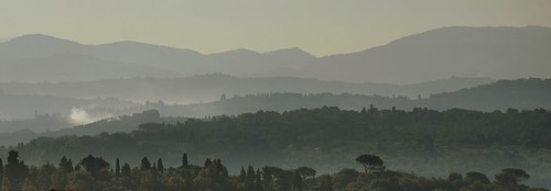 light italy sun colour beauty landscape italia august hills tuscany layers carmignano stevemaskell toscano 2014 artimino