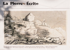 La Pierre Ecrite, Saint-Geniez